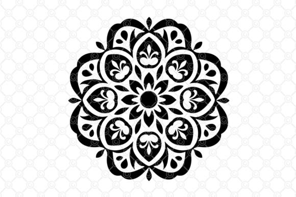 Download Indian Rangoli SVG, Decorative Art, 058 - Premium Resources