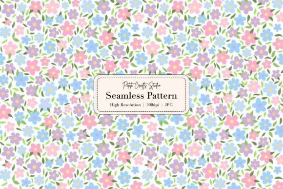 Download Spring Ditsy Floral Seamless Pattern - Premium Resources