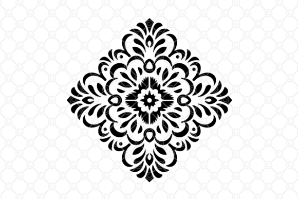 Download Indian Rangoli SVG, Decorative Art, 050 - Premium Resources
